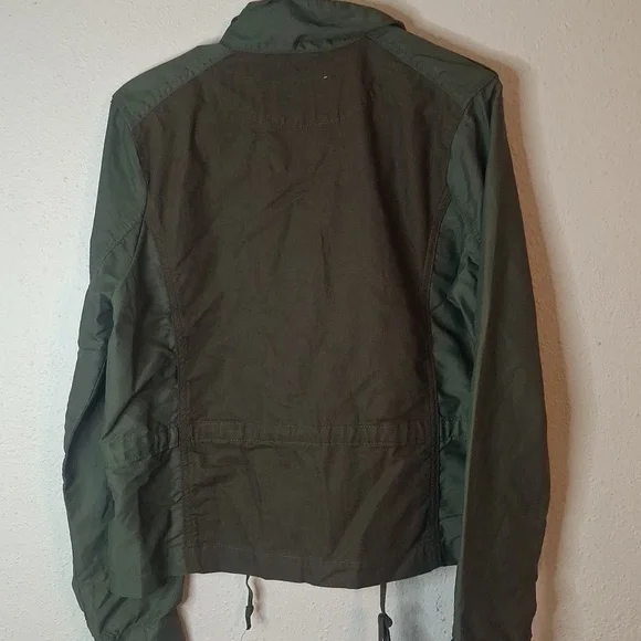 Lucky Brand Green Zip up Jacket size large - Picture 4 of 6